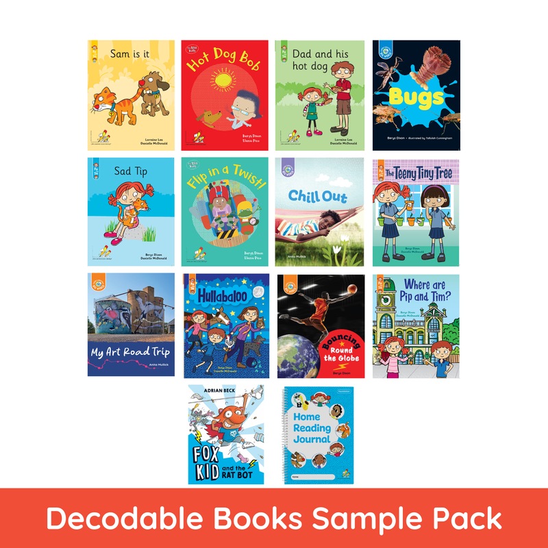 Decodable Books Sample Pack